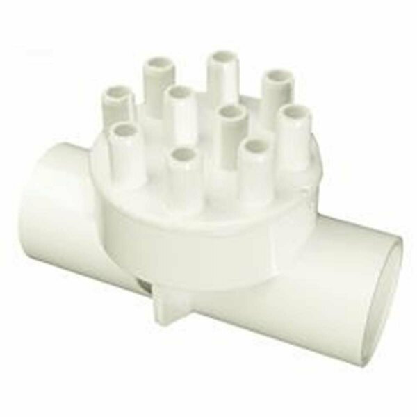 Powerhouse 1 x 1 x 10.37 in. Spigot Barb Air Manifold Assembly PO713540